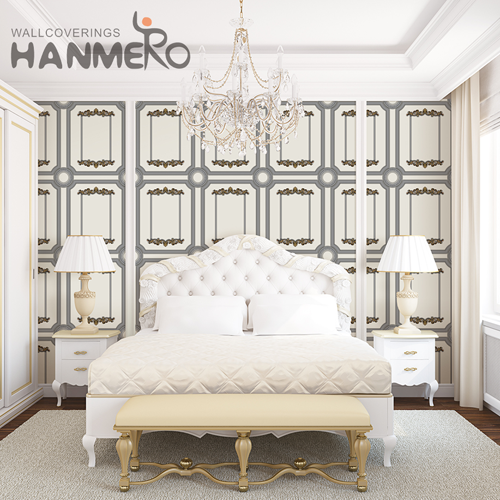 HANMERO PVC wallcovering Geometric Technology Classic Household 0.53M Fancy