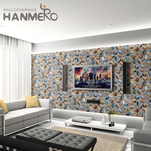 HANMERO PVC Fancy Geometric Technology Classic Household wallpaper for office walls 0.53M