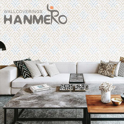HANMERO PVC Stocklot Flowers bedroom design wallpaper European Restaurants 1.06*15.6M Deep Embossed