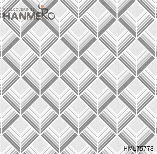 HANMERO PVC Imaginative Geometric Pastoral Technology Kitchen 0.53*10M local wallpaper stores