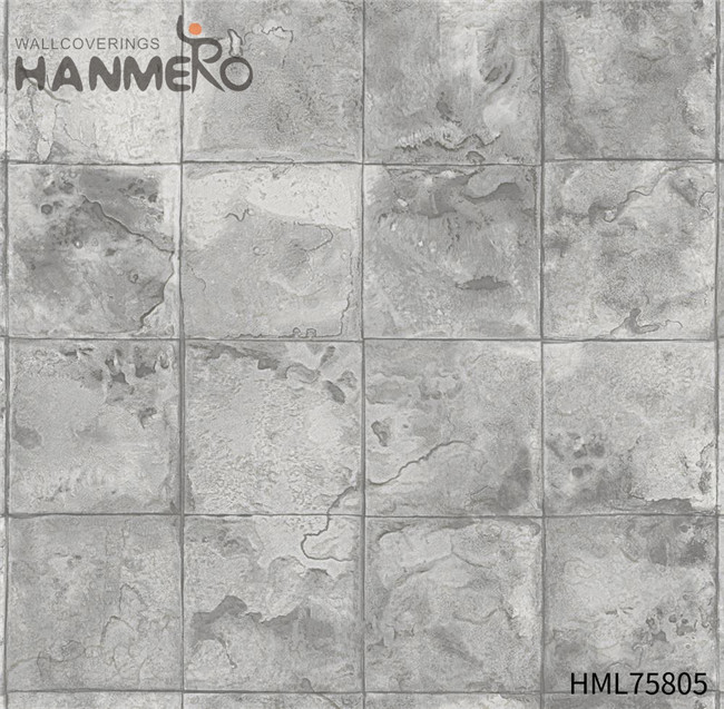 HANMERO design wall paper Imaginative Geometric Technology Pastoral Kitchen 0.53*10M PVC