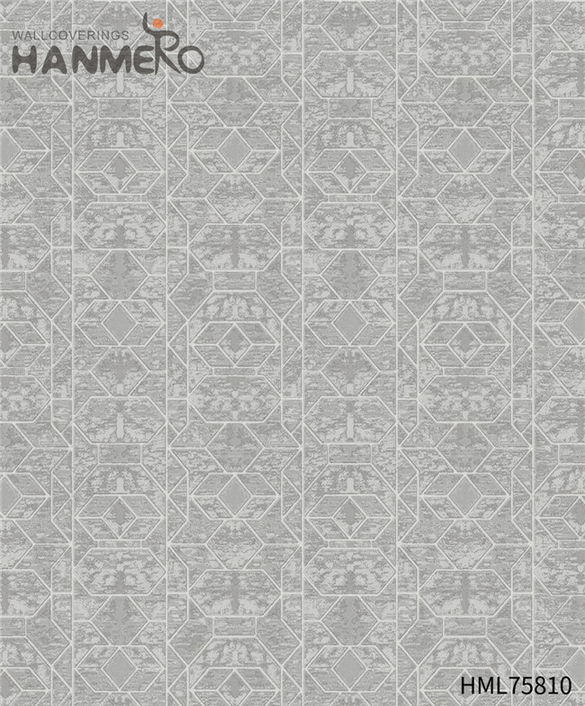 HANMERO PVC Imaginative Landscape decorative wallpaper Pastoral Exhibition 0.53*10M Bronzing