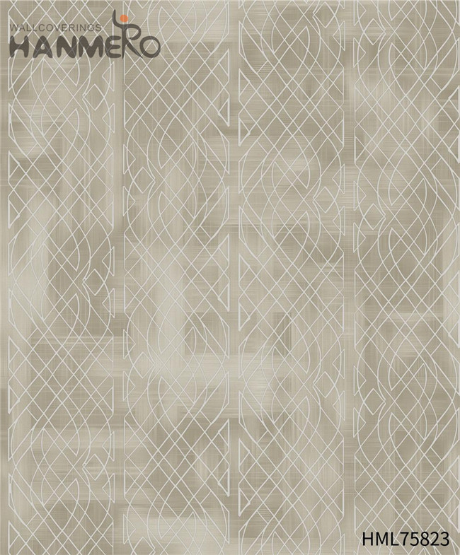HANMERO PVC Imaginative Landscape Exhibition Pastoral Bronzing 0.53*10M decorating wallpaper