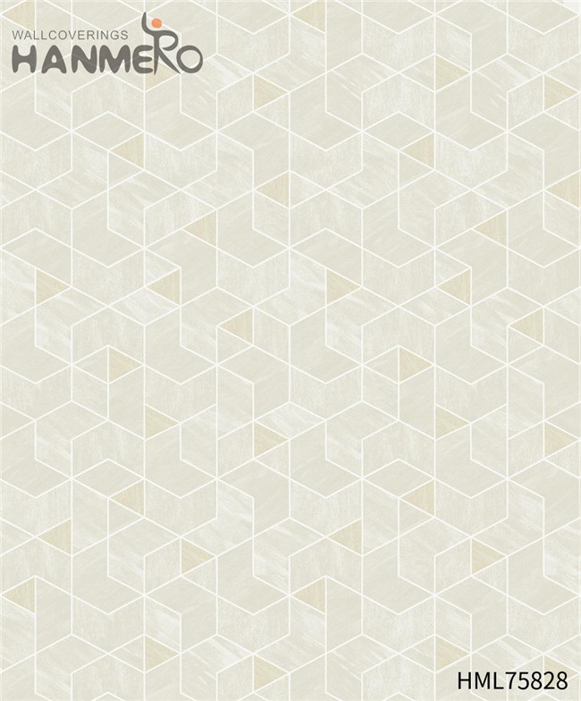 HANMERO PVC Imaginative Landscape Pastoral Bronzing Exhibition 0.53*10M wallpaper designs for kitchen