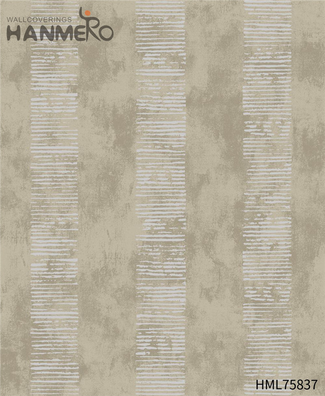 HANMERO Imaginative PVC 0.53*10M flock wallpaper Pastoral Exhibition Landscape Bronzing