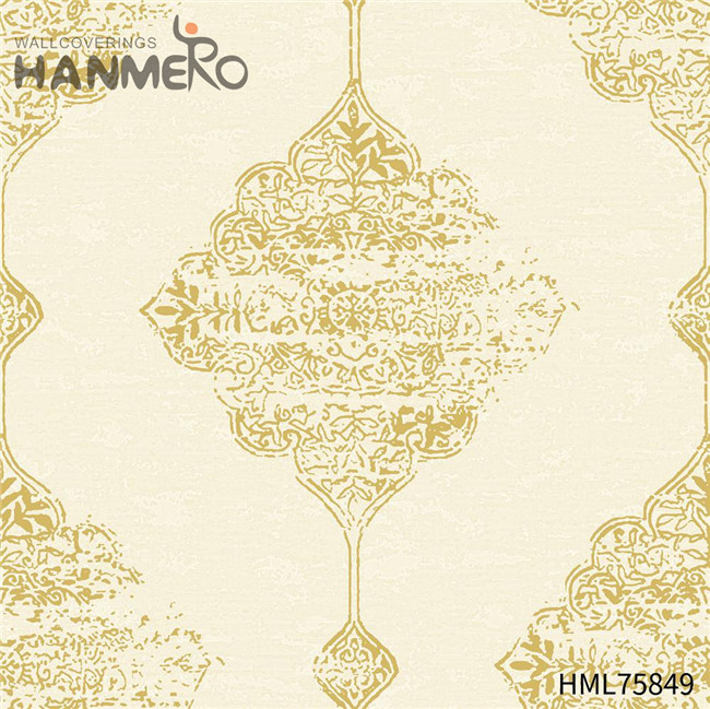 HANMERO Imaginative PVC Landscape Pastoral Exhibition 0.53*10M wallpaper for your walls Bronzing