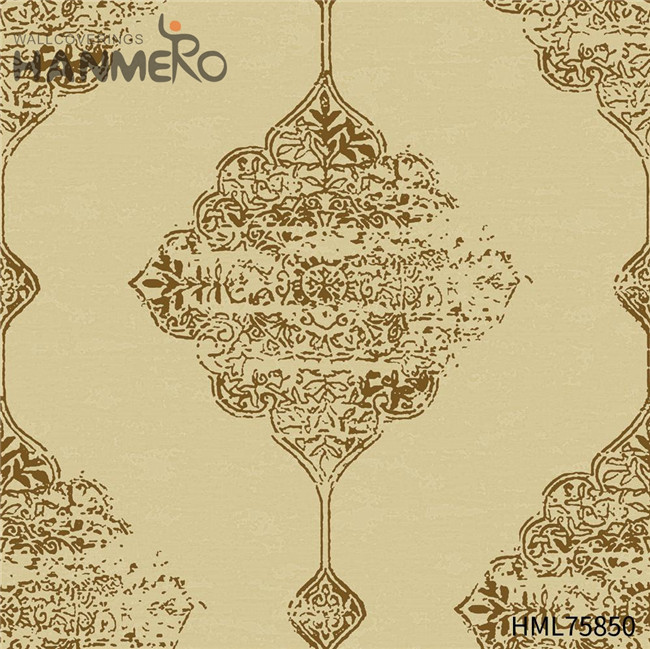 HANMERO Bronzing Pastoral Exhibition 0.53*10M wallpaper on wall design Landscape Imaginative PVC