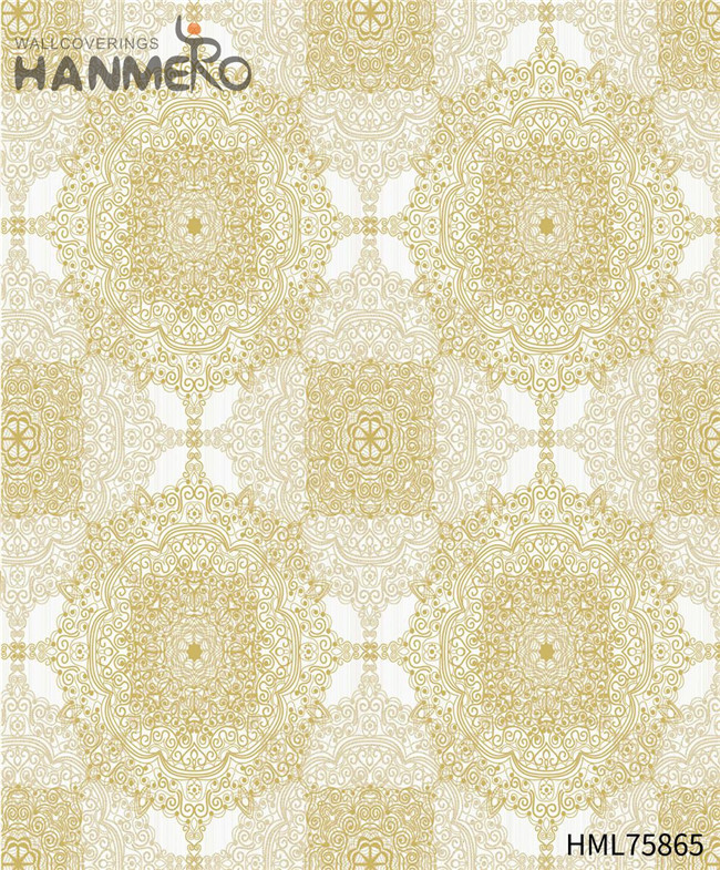 HANMERO Non-woven Professional Supplier Flowers Deep Embossed Pastoral Living Room wallpaper for bedroom walls 0.53*10M