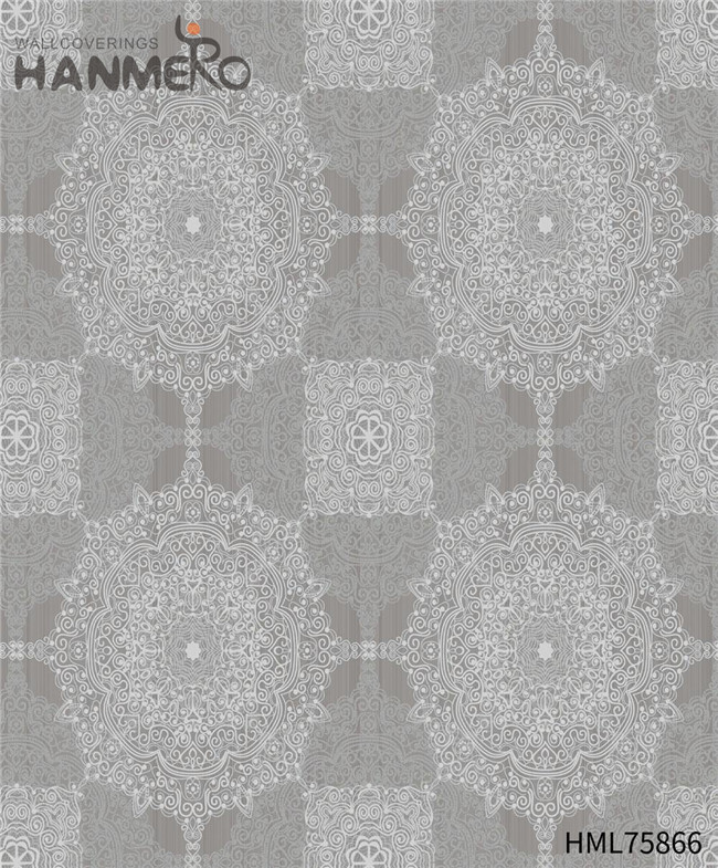 HANMERO 0.53*10M Professional Supplier Flowers Deep Embossed Pastoral Living Room Non-woven kitchen wallpaper borders