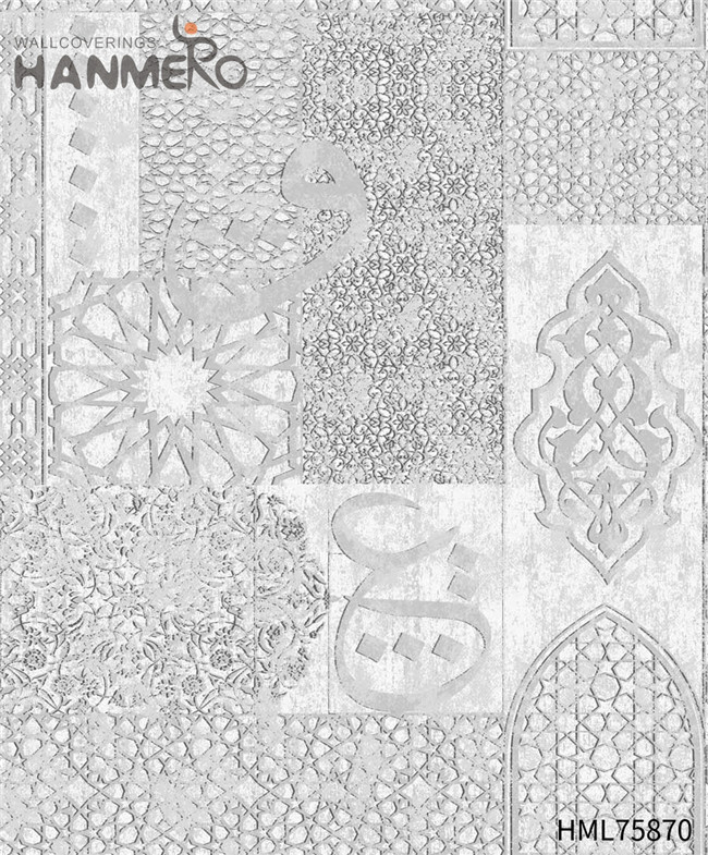 HANMERO Non-woven Professional Supplier Flowers Deep Embossed 0.53*10M Living Room Pastoral wallpaper for office walls