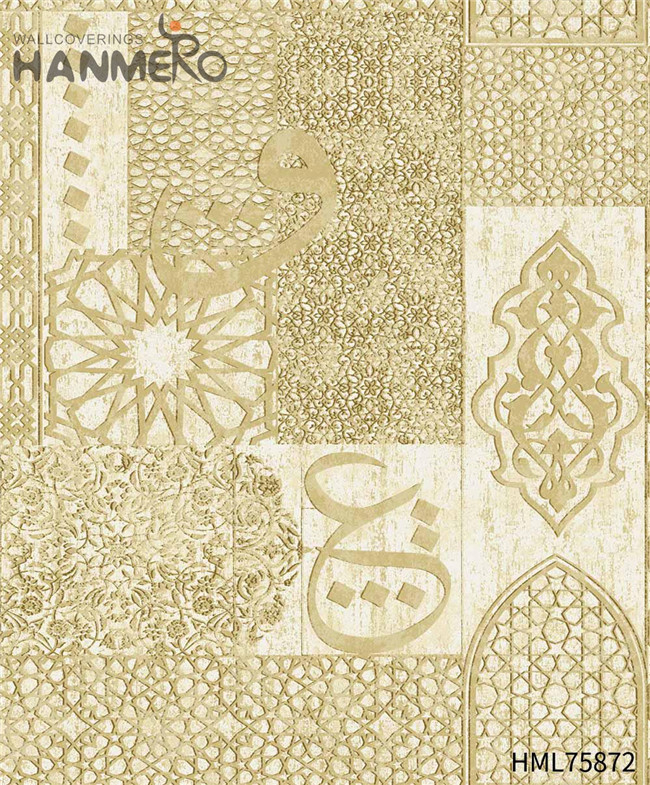 HANMERO Living Room Professional Supplier Flowers Deep Embossed Pastoral Non-woven 0.53*10M home wall wallpaper