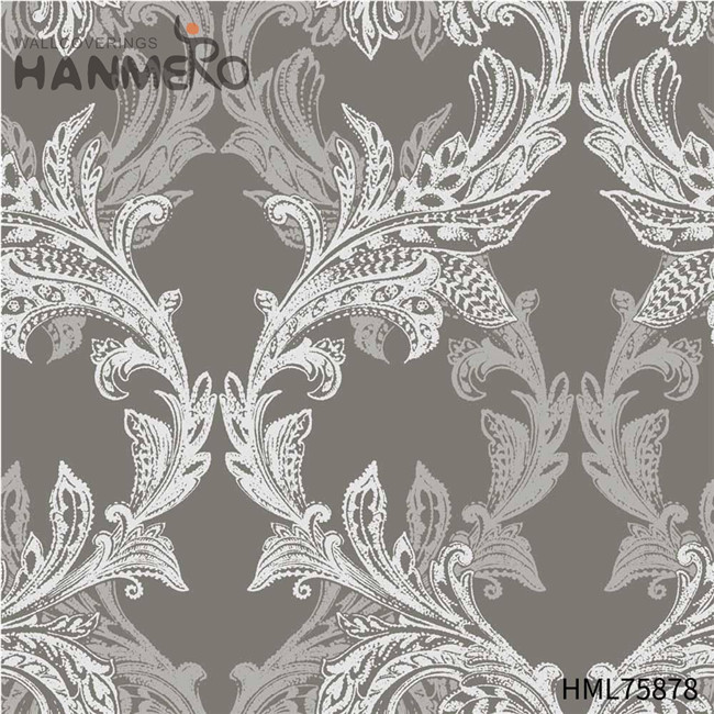 HANMERO Non-woven Pastoral Flowers Deep Embossed Professional Supplier Living Room 0.53*10M wallpaper boarders