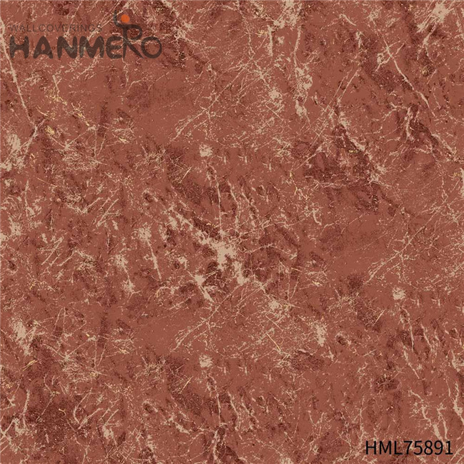 HANMERO Professional Supplier Non-woven Flowers Deep Embossed 0.53*10M wall and deco wallpaper Pastoral Living Room
