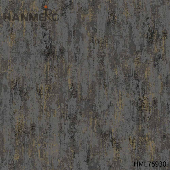HANMERO SGS.CE Certificate Non-woven 0.53*10M free wallpaper download Pastoral Theatres Flowers Flocking