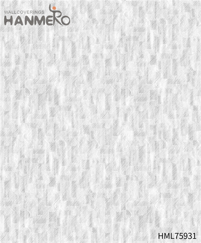 HANMERO SGS.CE Certificate Non-woven Flowers 0.53*10M buy designer wallpaper online Theatres Flocking Pastoral
