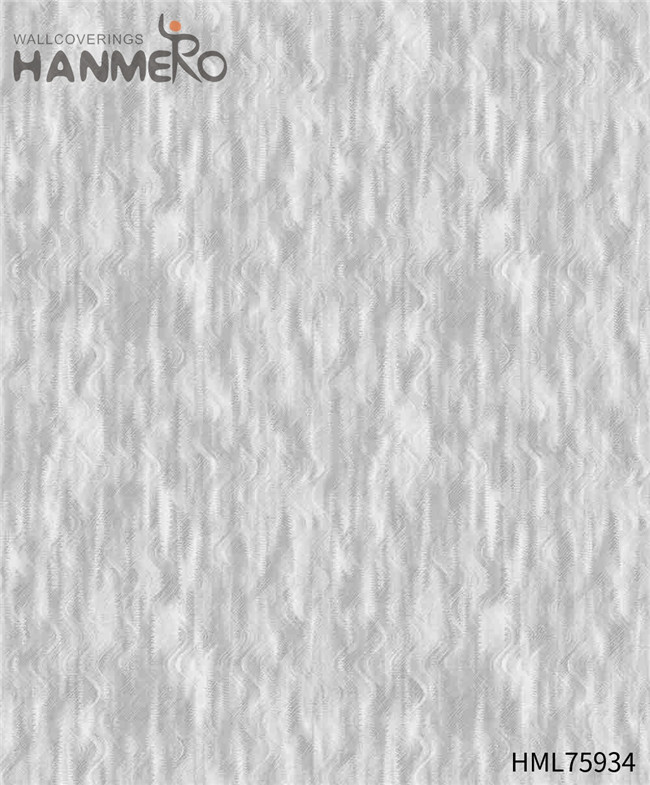 HANMERO Theatres 0.53*10M wallpaper download Flocking Pastoral SGS.CE Certificate Non-woven Flowers