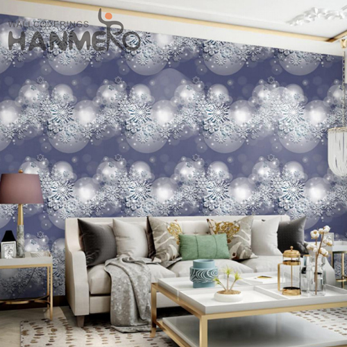 HANMERO Saloon Cheap Geometric Bronzing Modern PVC 0.53M online store wallpaper