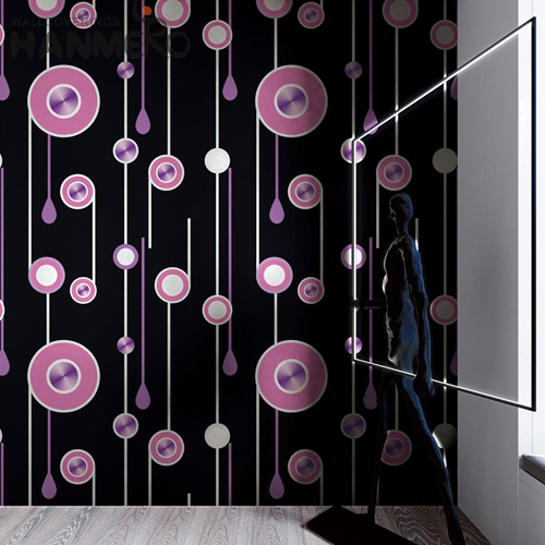 HANMERO PVC Strippable Flowers Children Room European Deep Embossed 0.53M custom wallpaper