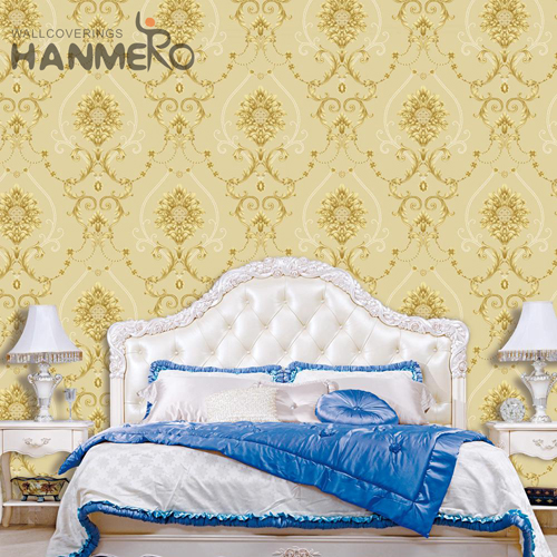 HANMERO PVC Strippable Flowers Deep Embossed Children Room European 0.53M wallpaper borders for sale