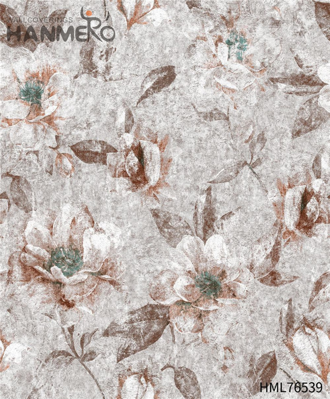 HANMERO Unique PVC Classic Lounge rooms 0.53*10M designing wallpaper patterns Stone Bronzing