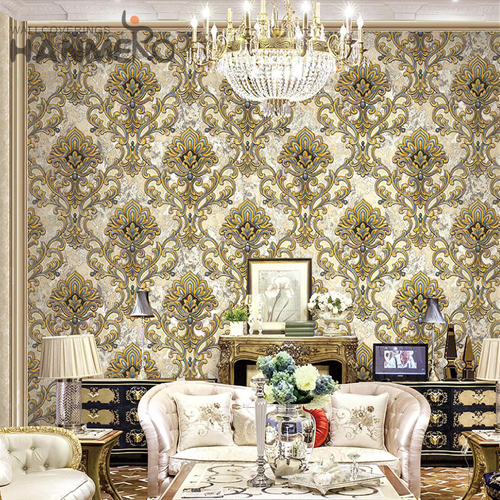 HANMERO PVC room wallpaper online Landscape Technology European Living Room 1.06*15.6M Seller