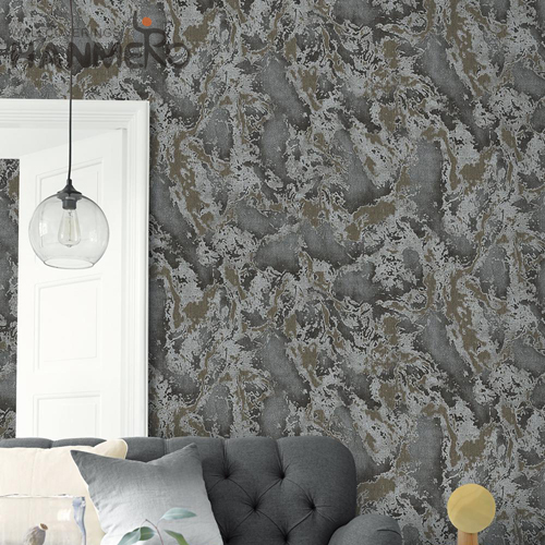 HANMERO PVC Stocklot Home Wall Flocking European Stone 0.53*10M house of wallpaper