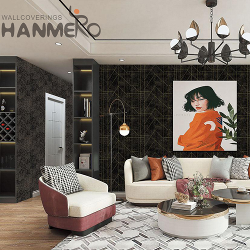 HANMERO 0.53*10M Factory Sell Directly Geometric Technology Classic Children Room PVC where to get wallpaper