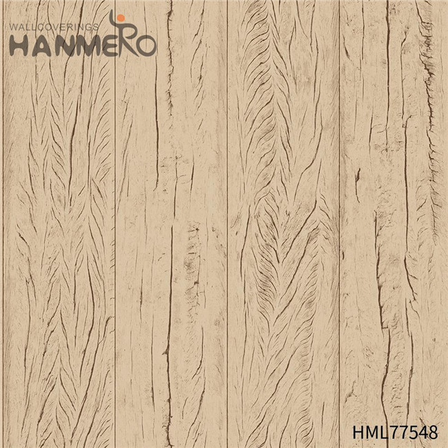 HANMERO buy designer wallpaper Durable Wood Technology European Exhibition 0.53*10M PVC
