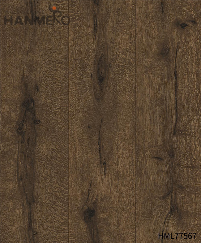 HANMERO wallpaper for a room Durable Wood Technology European Exhibition 0.53*10M PVC