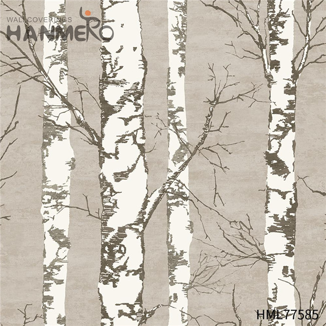HANMERO online store wallpaper Durable Wood Technology European Exhibition 0.53*10M PVC