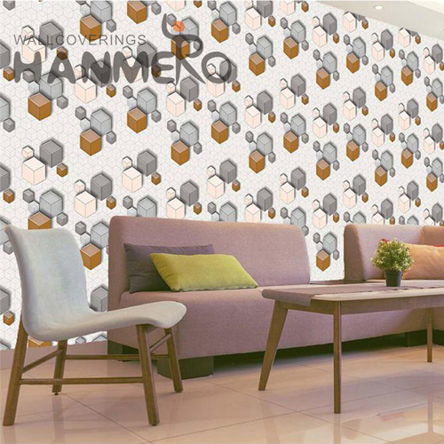 HANMERO background wallpaper Nature Sense Brick Deep Embossed Modern Photo studio 0.53*9.2M PVC