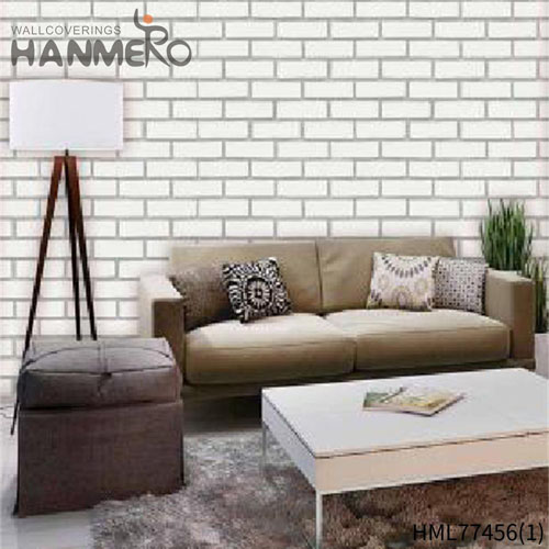 HANMERO TV Background Seller Flowers Embossing Pastoral PVC 0.53*9.5M wall covering wallpaper
