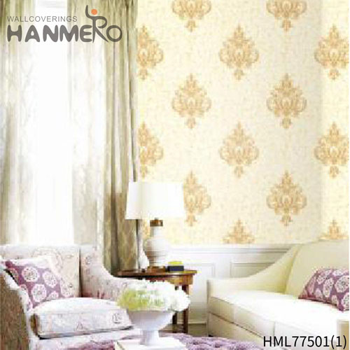 HANMERO PVC Flowers Seller Embossing Pastoral TV Background 0.53*9.5M design house designer wallpaper