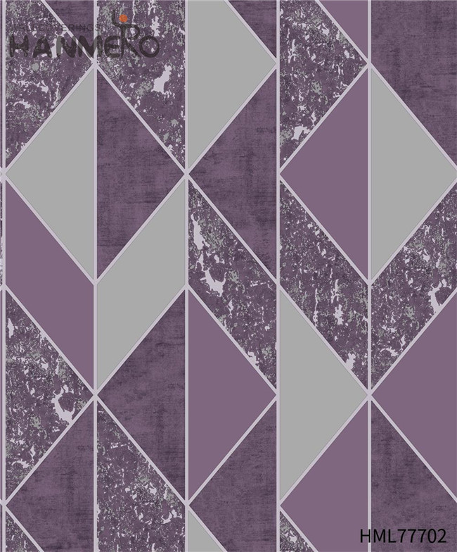 HANMERO wallpaper house Flocking Modern Home 0.53*10M Geometric