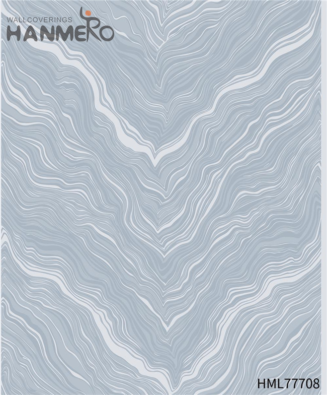 HANMERO 0.53*10M Geometric Flocking Modern Home  wallpaper designs for kitchen