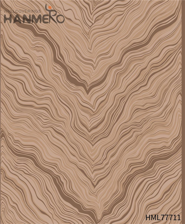 HANMERO Geometric Flocking 0.53*10M Home Modern designer wallpaper borders