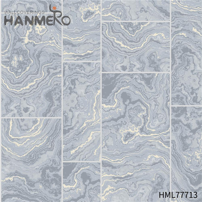 HANMERO Home Geometric Flocking Modern 0.53*10M amazing wallpapers for walls