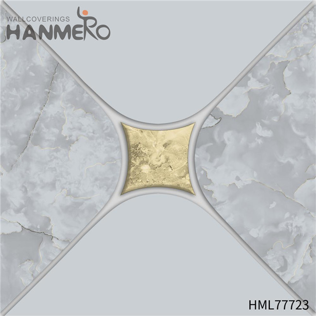 HANMERO Flocking Geometric  Modern Home 0.53*10M decorating wallpaper designs
