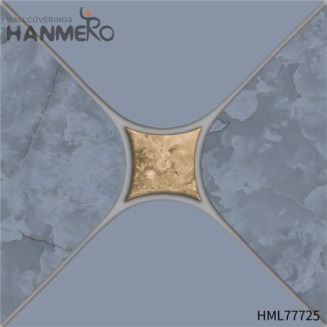 HANMERO Geometric   Flocking Modern Home 0.53*10M wallpaper online purchase