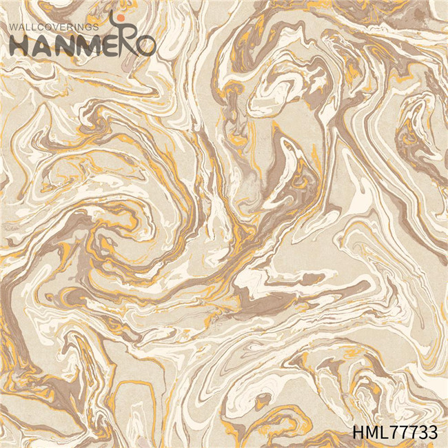 HANMERO Geometric Flocking Modern 0.53*10M room design wallpaper Home