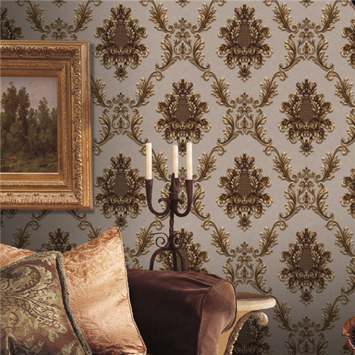 HANMERO PVC New Style Flowers Deep Embossed European Sofa background 1.06*15.6M the wallpaper company