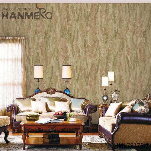 HANMERO PVC Dealer pattern wallpaper for home Embossing Pastoral Exhibition 1.06*15.6M Landscape