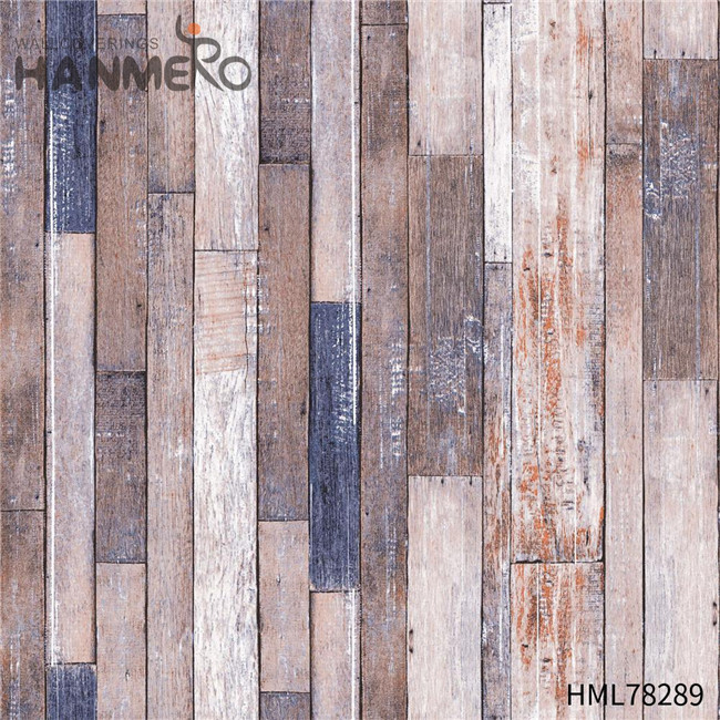 HANMERO PVC vintage wallpaper Geometric Technology Pastoral TV Background 0.53*10M Top Grade