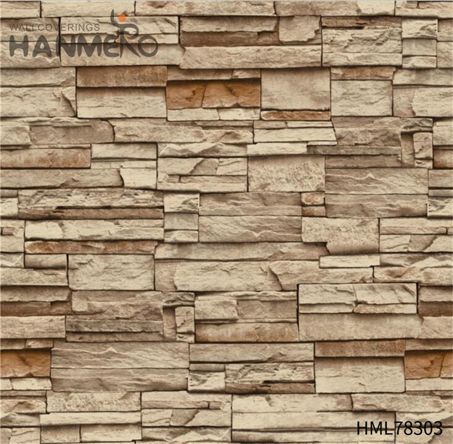 HANMERO PVC Top Grade TV Background Technology Pastoral Geometric 0.53*10M room wallpaper design