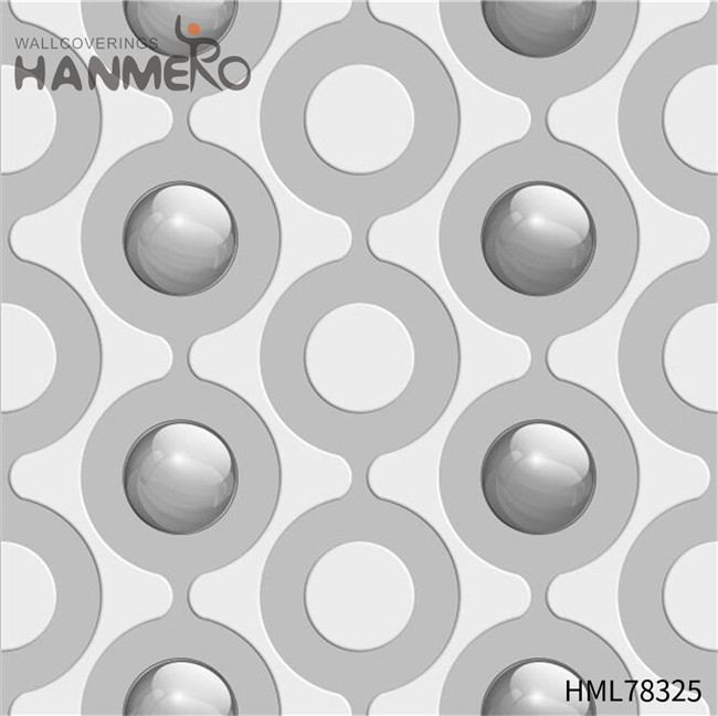 HANMERO Top Grade PVC Geometric TV Background 0.53*10M wallpaper designs for the home Pastoral Technology