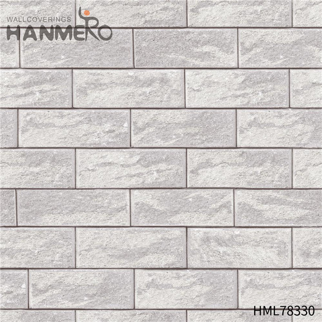 HANMERO Top Grade PVC Geometric Pastoral TV Background 0.53*10M decorative wallpaper for home Technology