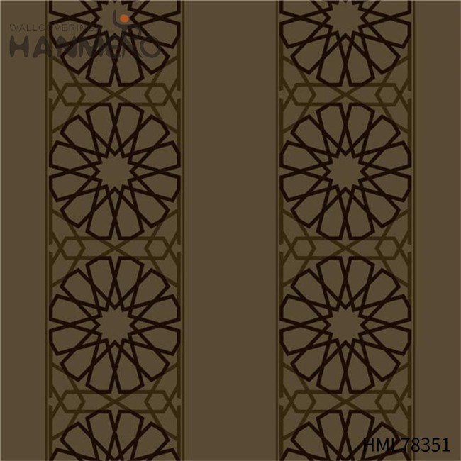 HANMERO buy designer wallpaper online Top Grade Geometric Technology Pastoral TV Background 0.53*10M PVC