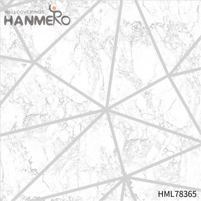 HANMERO latest wallpapers for walls Top Grade Geometric Technology Pastoral TV Background 0.53*10M PVC