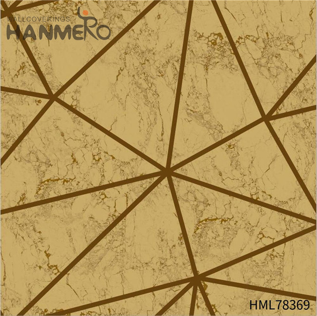 HANMERO wallpaper decor store Top Grade Geometric Technology Pastoral TV Background 0.53*10M PVC