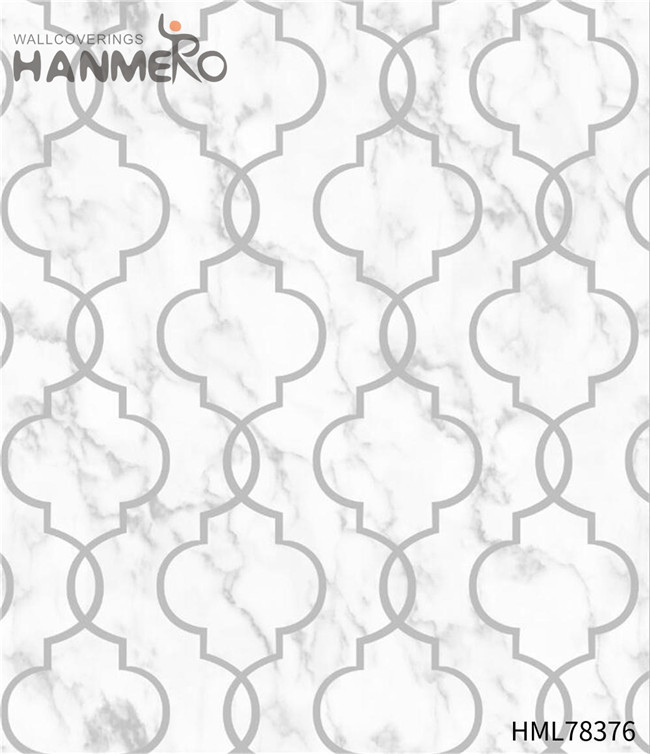 HANMERO the room wallpaper Top Grade Geometric Technology Pastoral TV Background 0.53*10M PVC